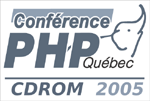 PHP Québec CD ROM 2005